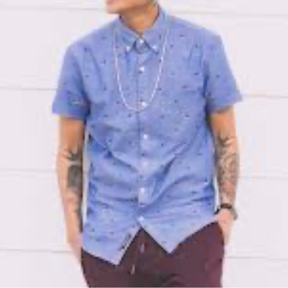 American Eagle Outfitters Mens Unisex Seriously Soft Casual Sneaker Print Shirt - Picture 4 of 9
